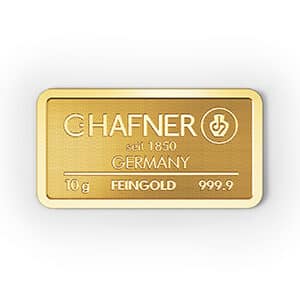 10 g Goldbarren diverse Hersteller | LBMA