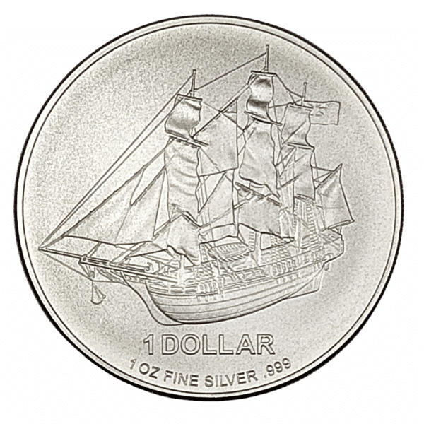 1 Unze Silber Cook Islands Bounty diverse Jahrgänge – Bild 3