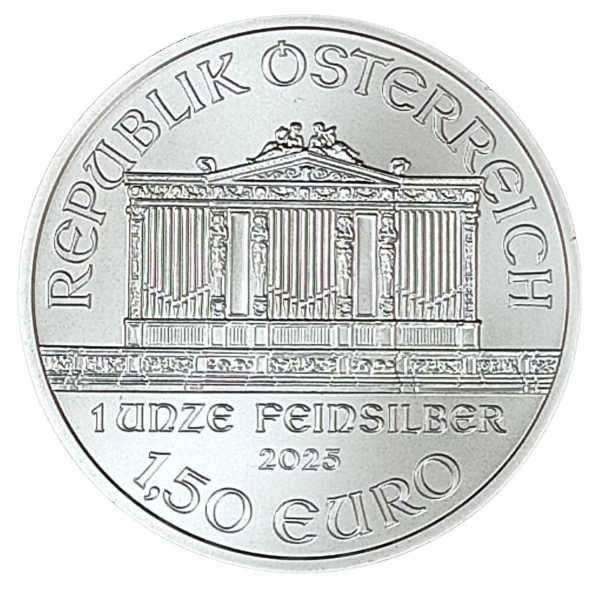 1 Unze Silber Wiener Philharmoniker 2025 – Bild 2