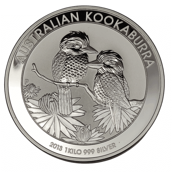 1 kg Silber Kookaburra diverse Jahrgänge